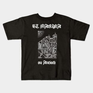 St. Marina the Great Martyr - Smash the devil with a hammer Kids T-Shirt